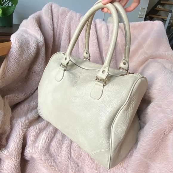 🤍American Apparel leather structured tote🤍 - Picture 2 of 10